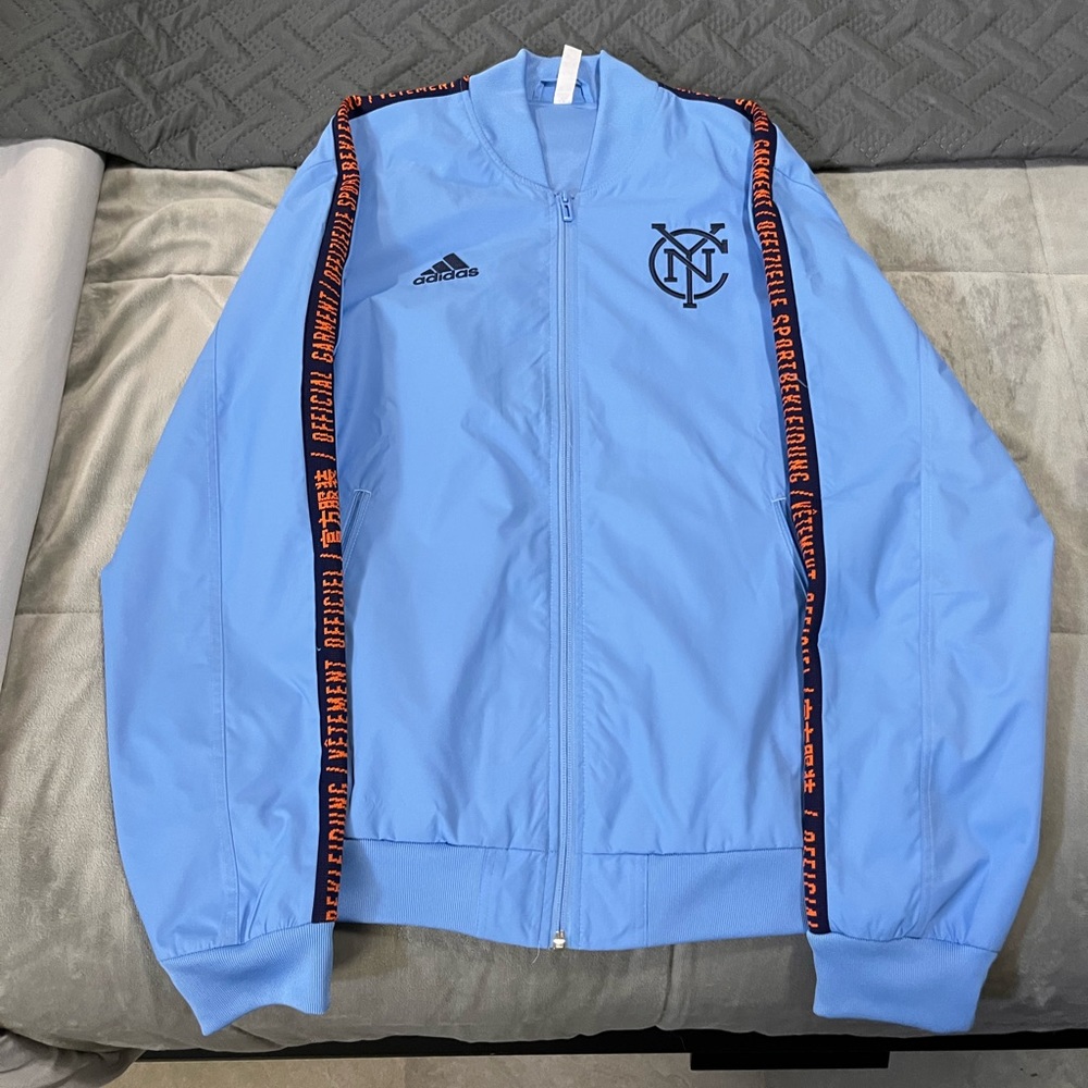 NYC FC team track jacket.